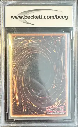 Two-Pronged Attack LOB-061 BCCG 10 2002 Yugioh Card - Small Case Crack & Scratch - Image 3