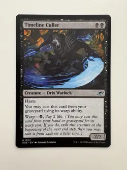 Timeline Culler MTG Magic the Gathering Card NM Near Mint EOE - Image 1