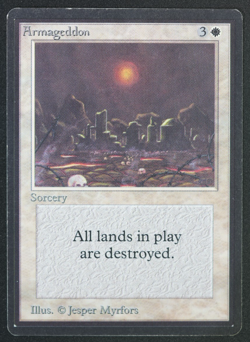 Armageddon Beta MTG Card Magic: the Gathering 1993 - Image 1