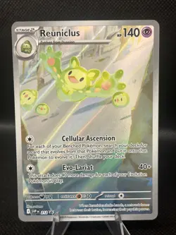 Reuniclus 212 Sv: Scarlet & Violet Promo Cards Holo Black Bolt White Flare IR - Image 1