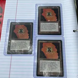 Lot of (3) 1995 MTG Urzas Bauble Ice Age Uncommon English Card Rare - Image 1