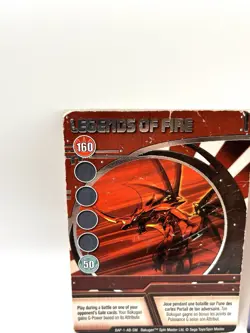 Bakugan Card - Legends of Fire (Dragonoid) & Legend of Water - Battle Brawlers - Image 2