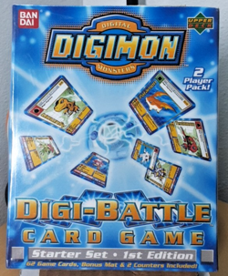 Digimon 1st Edition Digital Monsters Bandai Card Game Starter Set Digi-Battle - Image 1