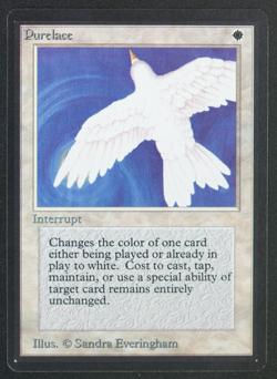 Purelace Beta MTG Card Magic: the Gathering 1993 - Image 1