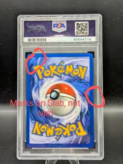2000 Pokemon Gym Heroes TCG Card Misty's Tentacool 1st Edition #32 PSA 9 Mint 🚀 - Image 3