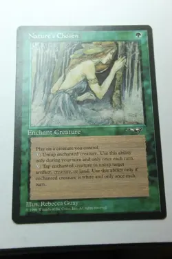 MTG Nature's Chosen x1- -Alliances-Lightly Played - Image 1
