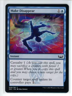 MAKE DISAPPEAR Streets of New Capenna #49 SNC(NM+)(MTG) - Image 1