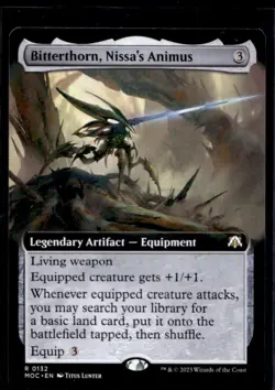 2023 Magic March of Machine Bitterthorn, Nissa's Animus Commander Decks #0132 - Image 1