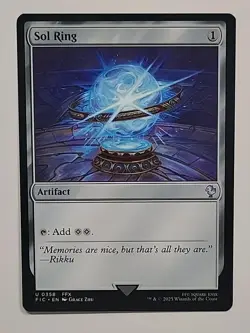 MTG FINAL FANTASY COMMANDER SOL RING FIC 0358 UNCOMMON UNIVERSES BEYOND - Image 1