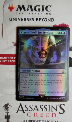 MTG ACR: Crystal Skull, Isu Spyglass (Legendary Artifact) Regular Rare Foil 0015 - Image 1