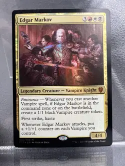 Edgar Markov Commander 2017 Foil - Image 1