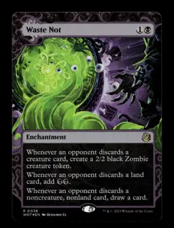 Waste Not 38 Foil R Wilds of Eldraine: Enchanting Tales - Image 1