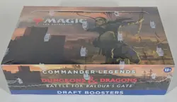 MTG - Baldur’s Gate Draft Box | Sealed | Magic the Gathering | Commander Legends - Image 1