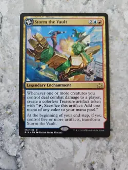 💰 Storm the Vault Rivals of Ixalan LP - Treasure Generator Flip Enchant - Image 1