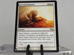 Second Sunrise Mirrodin Regular NM/EX - Image 1