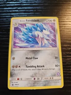 Alolan Sandslash SM127 Regular Promo Card - Image 1
