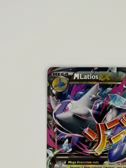 M Mega Latios EX 59/108 Roaring Skies Ultra Rare Holo Pokemon Card TCG - Image 4