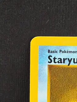 Starmie+Staryu Base Set Shadowless Pokemon Card Lot Vintage 1999 WOTC Evolution - Image 2