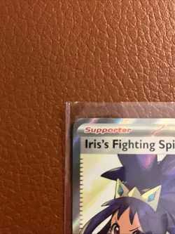 Iris's Fighting Spirit 180/159 Journey Together Full Art 2025 Pokemon Card - Image 2