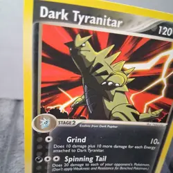 Dark Tyranitar 19/109 Team Rocket Returns Non-Holo Rare Pokemon Card TCG - Image 4