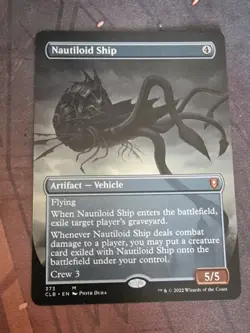MTG - Nautiloid Ship - Full Art - NM - Battle for Baldur's Gate - Image 1