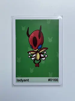 Pookiemoot Gen 2 - ladyant (Ledian) - Pokemon Parody/Derpy card - Image 1