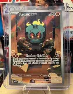 Marshadow 146/132 Mega Evolutions Full Art Pokemon Card IR - Image 1