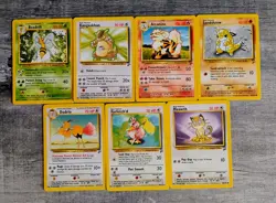 Pokemon Vintage BASE SET 2 Card Lot 1999 WOTC LP - Image 4
