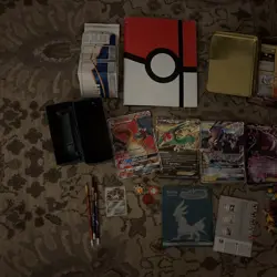 Pokemon Card Collection Mini Figures Toys Binders Boxes And More - Image 1