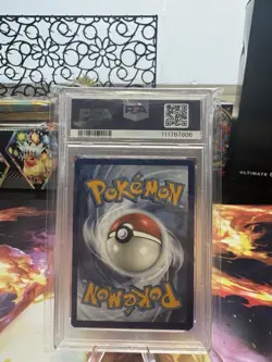 Pokemon TCG Bulbasaur Stellar Crown Illustration Holo Card 143/142 PSA 9 - Image 2
