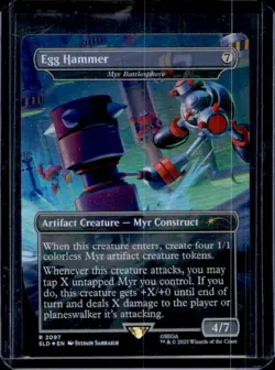 2025 Magic The Gathering Egg Hammer Secret Lair Drop Foil Rare #2097 - Image 1