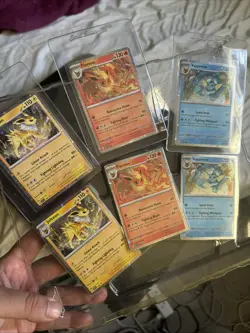 Pokemon Flareon Vaporeon Jolteon SVP 167 168 169 Prismatic Evolutions Promo Card - Image 1