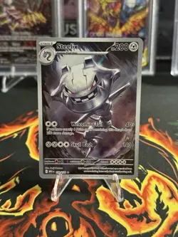 Steelix Mega Evolution 150/132 Pokemon Card TCG Holo Rare Near Mint - Image 1