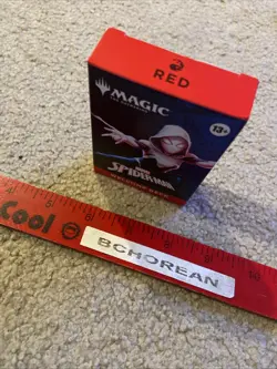 Pax West 2025 Magic the Gathering Spiderman Welcome Gwen Stacy Red Deck Sdcc - Image 1
