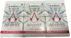 Assassin's Creed Magic the Gathering MTG Collector Booster 3 (three) total - Image 1