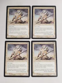 MTG Playset 4x Valor (Judgement/White/U) - BGM - Image 1