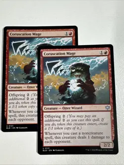 [X2] Coruscation Mage - Regular #131 NM/MINT BLB Bloomburrow MTG - Image 1