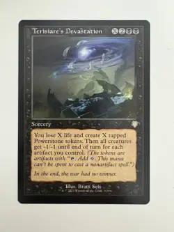 Terisiare’s Devastation Retro Frame MTG Magic the Gathering Card NM Mint BRC - Image 1