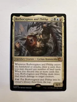 Borborygmos and Fblthp - MTG March of the Machine - NM - Image 1