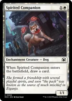 Spirited Companion - Near Mint MTG Commander: March of the Machine - Image 1