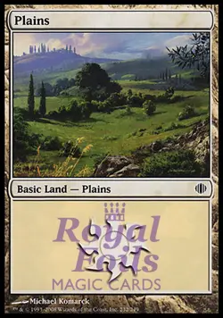 Plains #232 4x FOIL ALA MTG Shards of Alara MINT basic land - Image 1