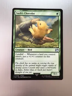 Sazh’s Chocobo - 200 - Magic: Final Fantasy MTG - Uncommon - Regular - FFXIII - Image 1