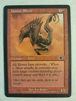Hunter Sliver Legions (102/145) Magic MTG LP BULK DISCOUNT Red Common Pauper - Image 1