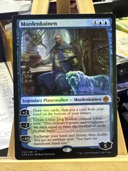 MTG *Mordenkainen Foil X1* (NM) Adventures In The Forgotten Realms Magic - Image 1