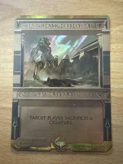 Diabolic Edict Masterpiece Series: Amonkhet Invocations Foil MTG - Image 1