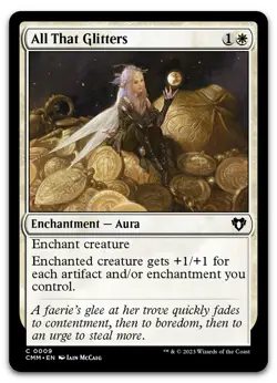 All That Glitters #9 (NM) Commander Masters CMM Magic MTG - Image 1