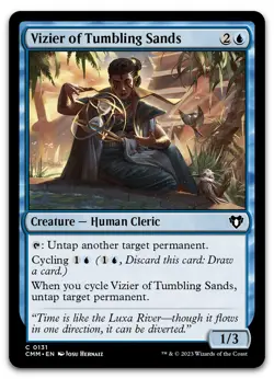 Vizier of Tumbling Sands #131 (NM) Commander Masters CMM Magic MTG - Image 1