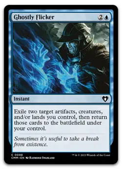 Ghostly Flicker #98 (NM) Commander Masters CMM Magic MTG - Image 1