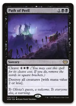 Path of Peril #124 (NM) Crimson Vow VOW Magic MTG - Image 1