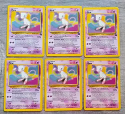 6x MEW Black Star Promo WOTC Vtg Pokemon Cards TCG - Image 1